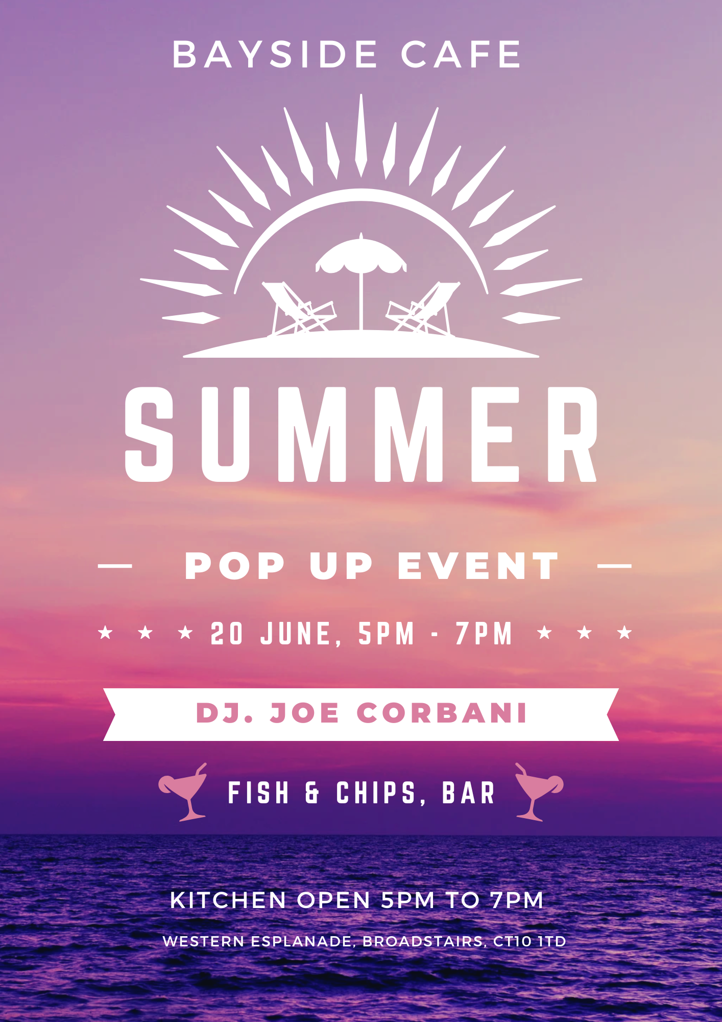 Beach Party event flyer